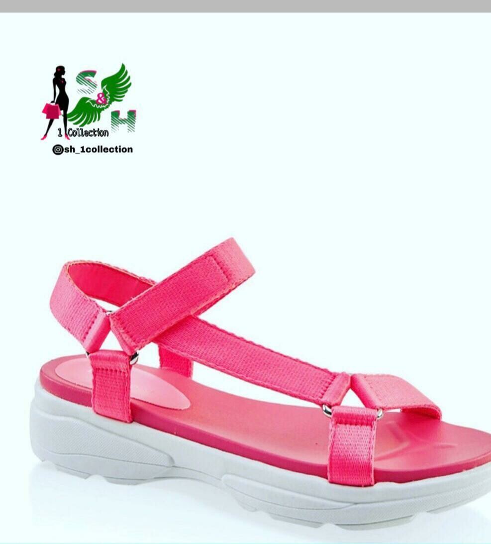 Pink Strapped Sandals