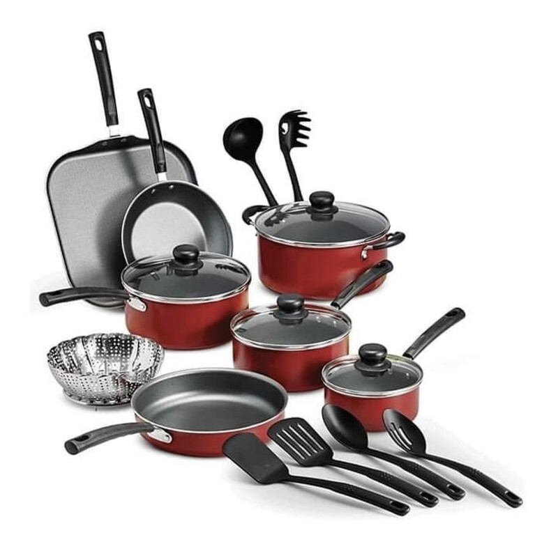 18 piece pot set