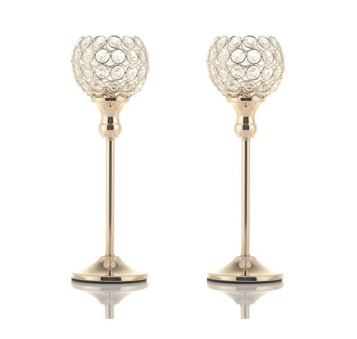 Set of two candle holders