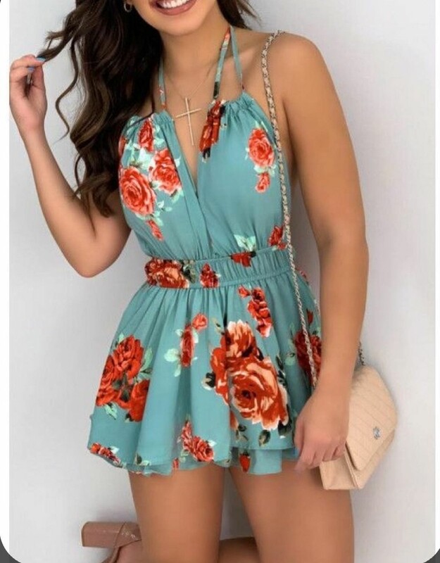 Backless Mini Dress