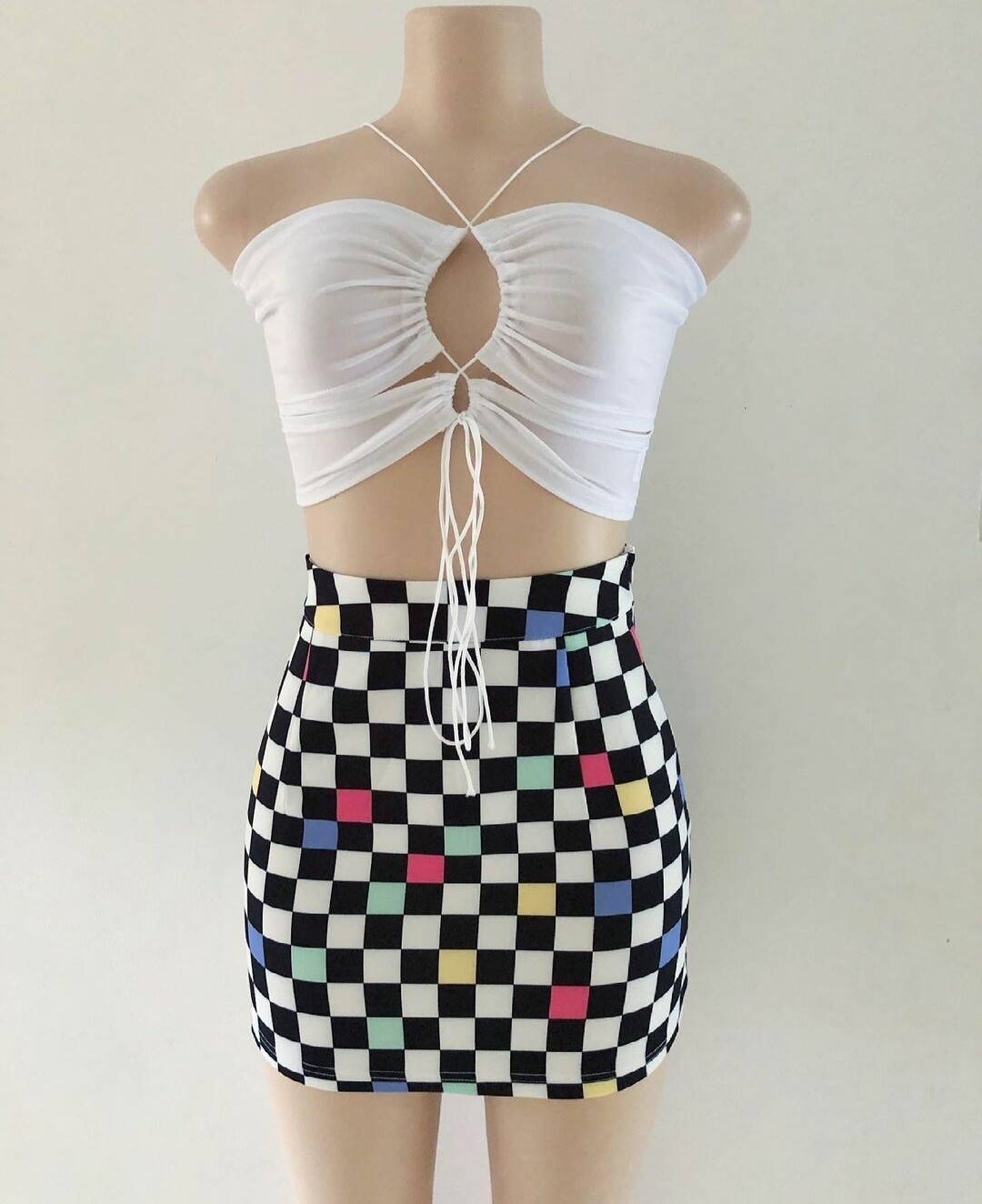 Checked 2 piece Set