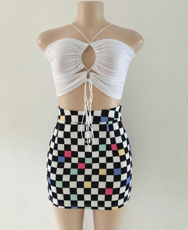Checked 2 piece Set