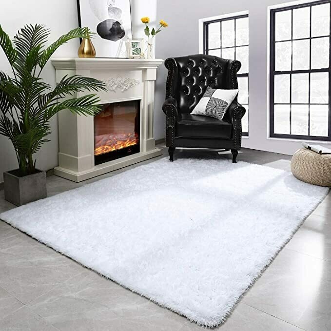 5 x 8 Modern Fluffy Large Area Rugs