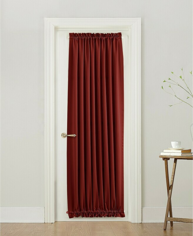 Sun Zero Grant 54&quot; x 72&quot; Door Curtain Panel
