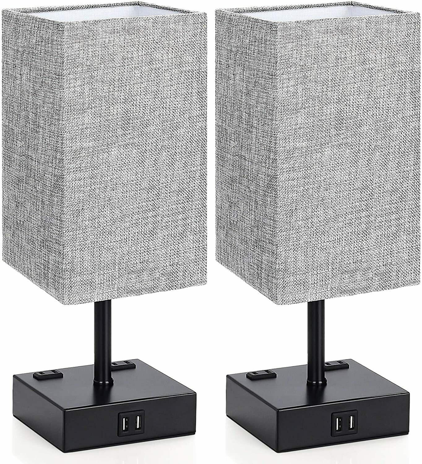 Touch Control Table Lamp, 3 Way Dimmable Bedside Desk Lamps