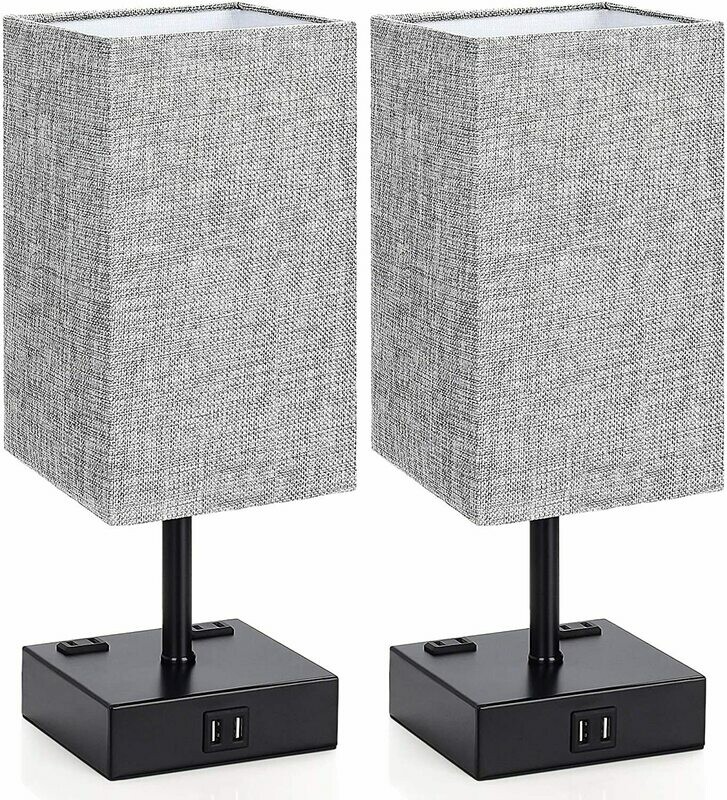 Touch Control Table Lamp, 3 Way Dimmable Bedside Desk Lamps