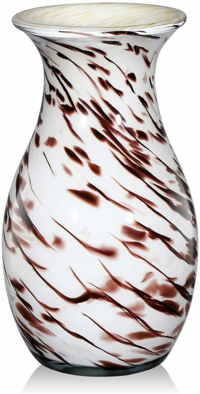 LUSUNT 11.5 Inch Decorative Vase, Flowers Vase