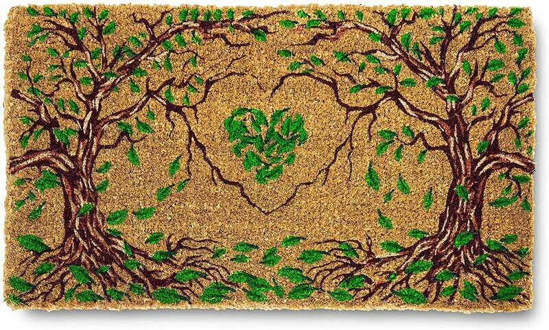 Nook Nook Natural Coir Entrance Doormat (30 x 18) || Thick for Outdoor, Entry, Patio || Waterproof and Easy Clean Front Door Mat with Eco Latex Backing