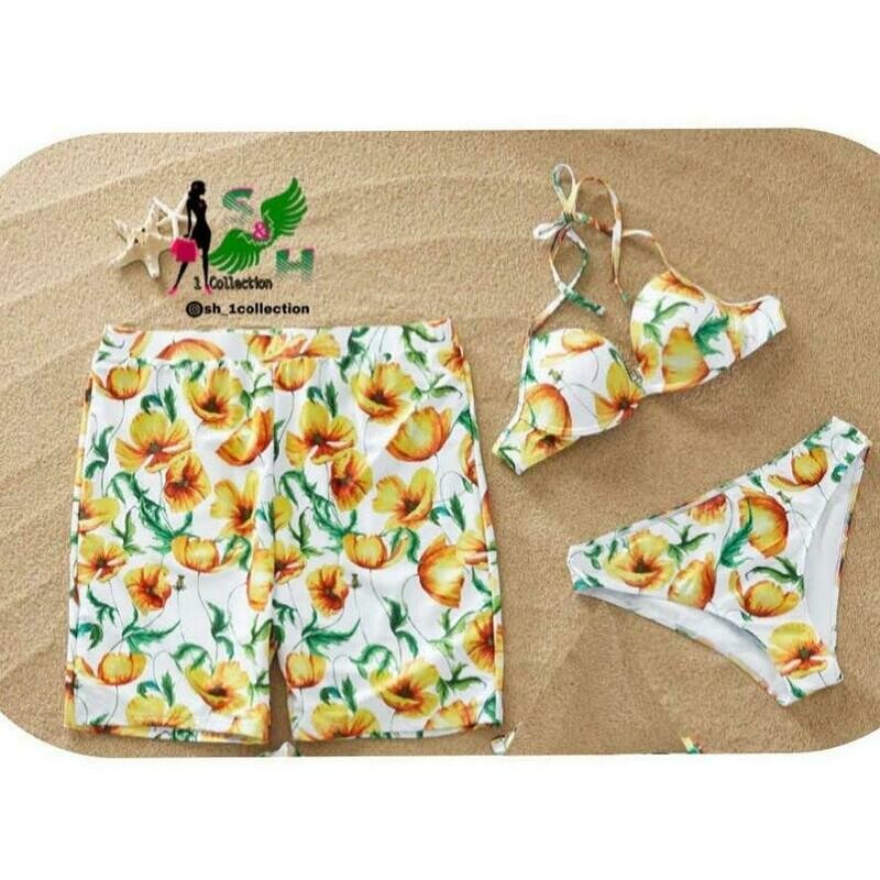 His &amp; Hers Matching Swimwear