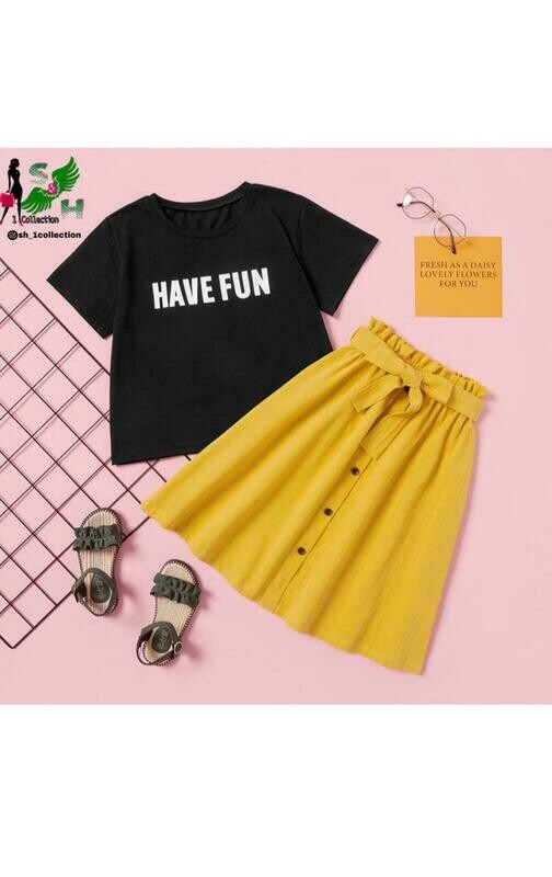 Have Fun Skirt Set