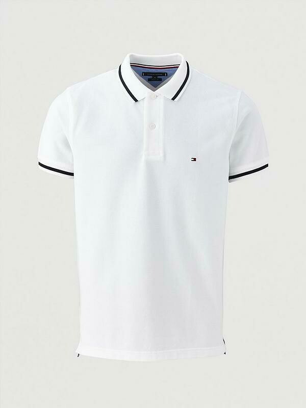 Tommy Hilfiger Men&#39;s Tipped Regular Polo