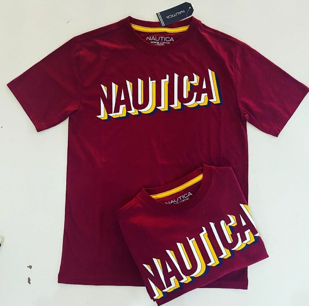 Nautica Boys Logo T-Shirt