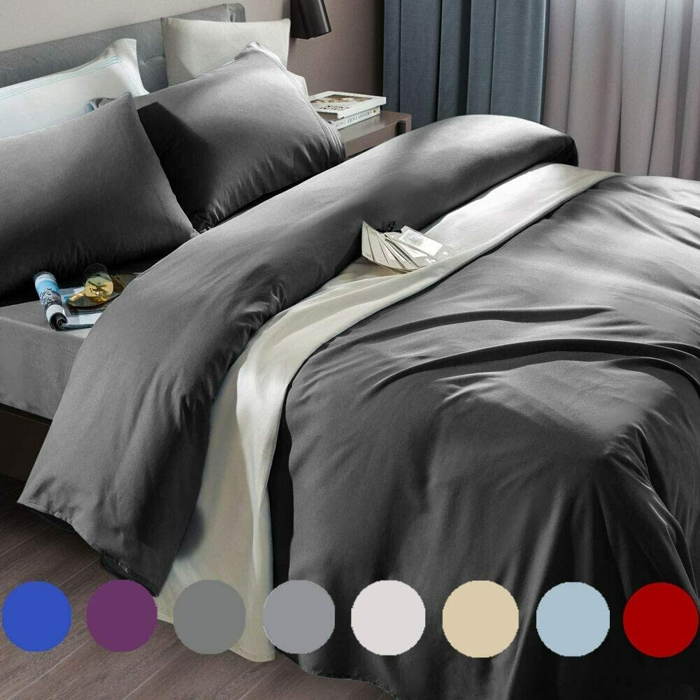 SONORO KATE Bed Sheet Set Super Soft Microfiber 1800 Thread Count Luxury Egyptian Sheets Fit 18-24 Inch Deep Pocket Mattress Wrinkle and Hypoallergenic