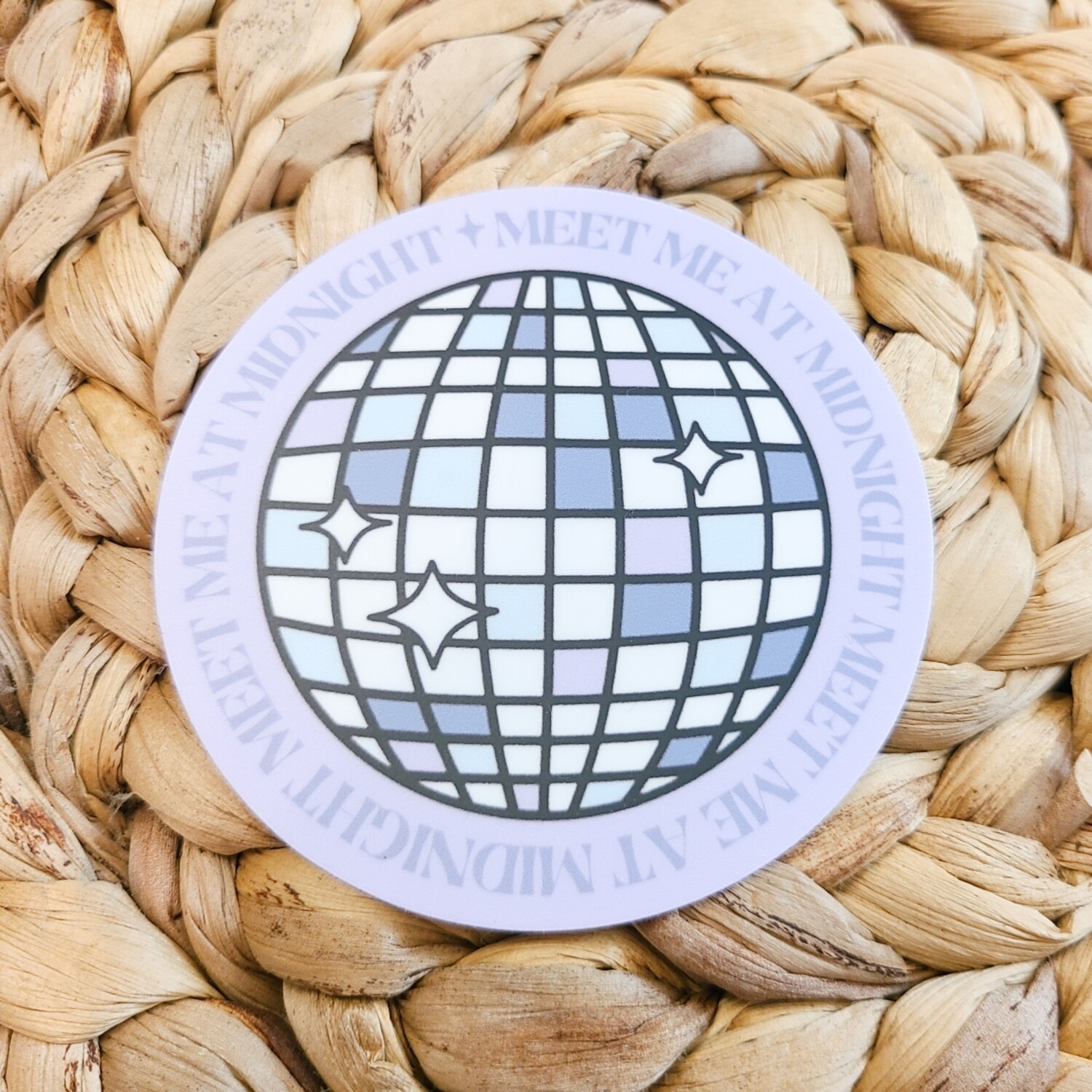 Meet Me At Midnight  | Weatherproof Sticker