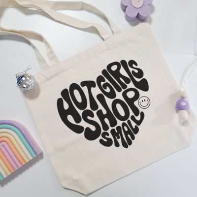 Hot Girls Shop Small Tote Bag
