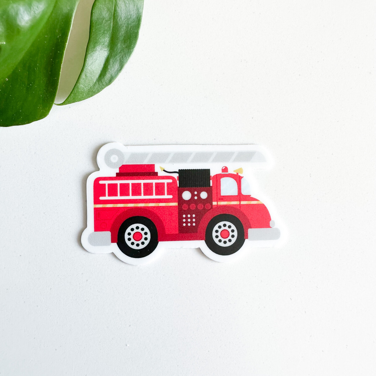 Fire Truck | Mini Kid Sticker | Waterproof