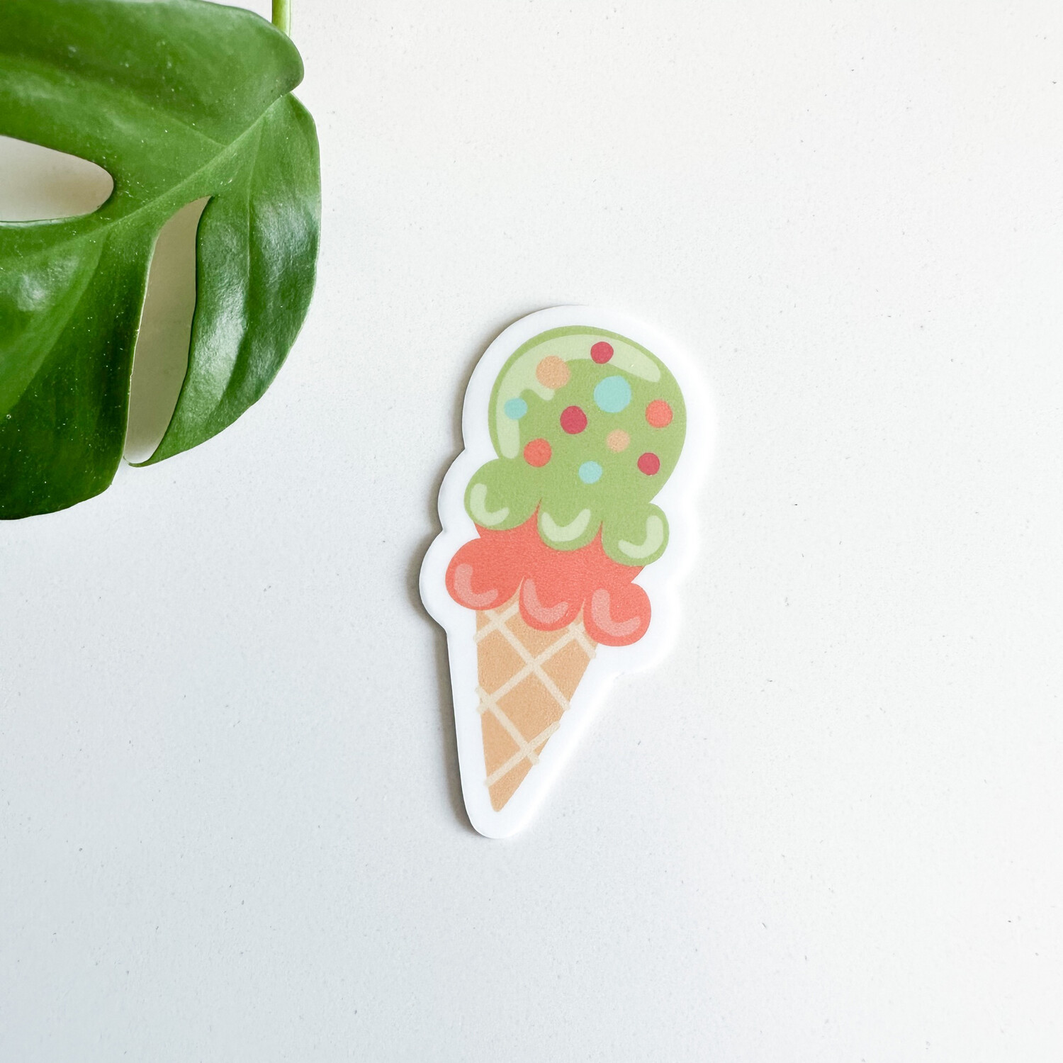 Ice Cream | Mini Kid Sticker | Waterproof