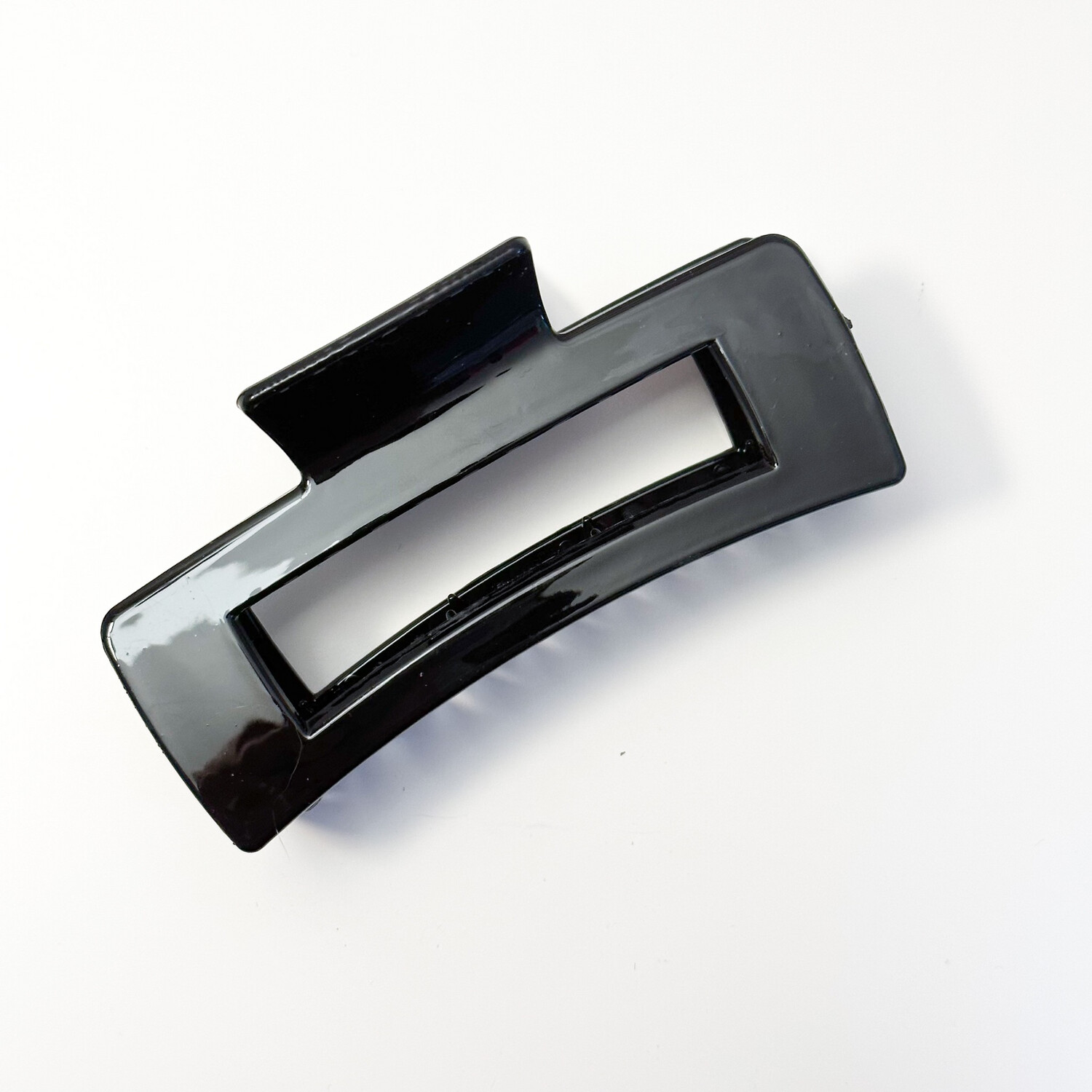 Black Glossy Everyday Claw Clip