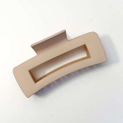 Beige Everyday Claw Clip