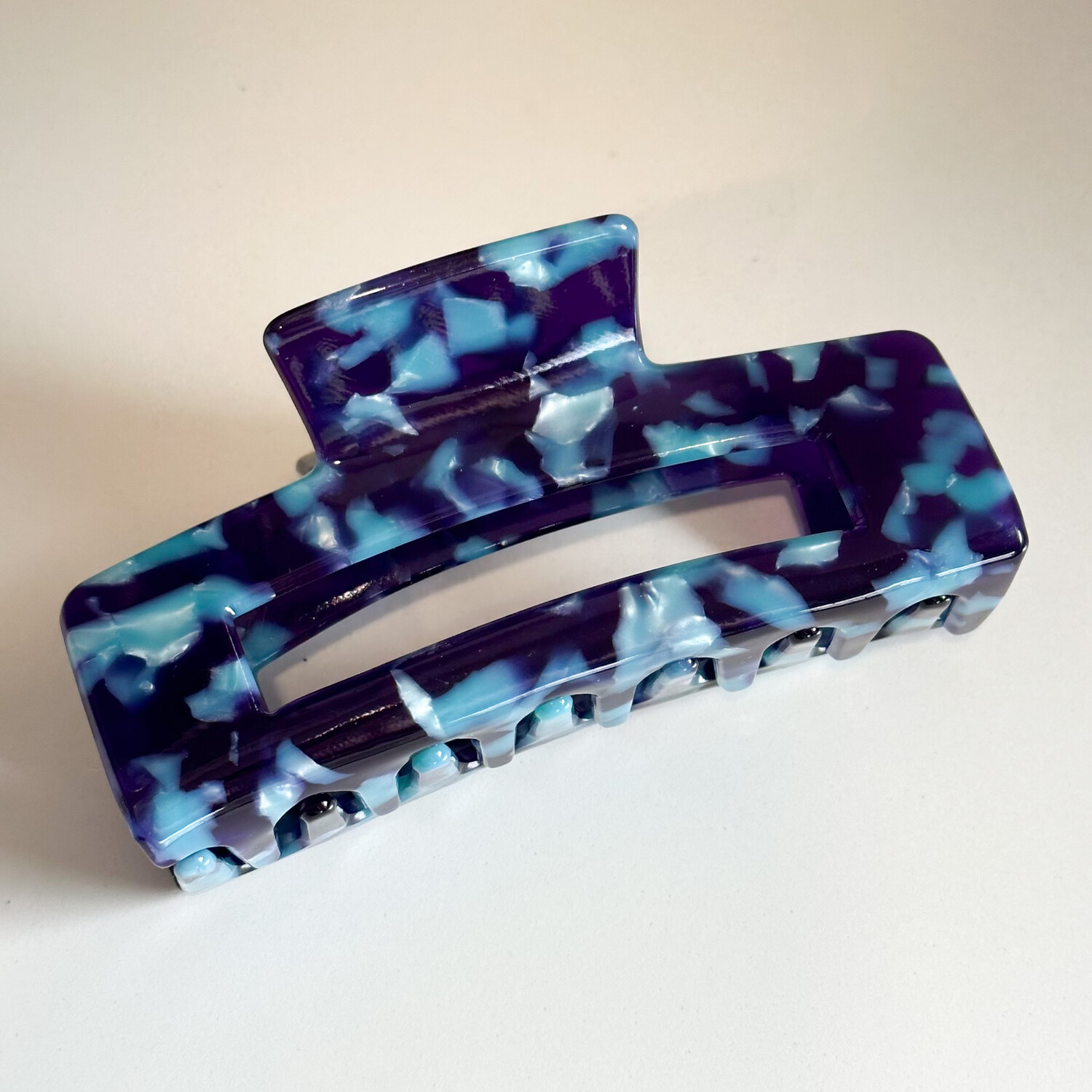 Blue Fluorite Medium Claw Clip