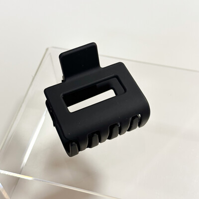 Black Matte Mini Claw Clip