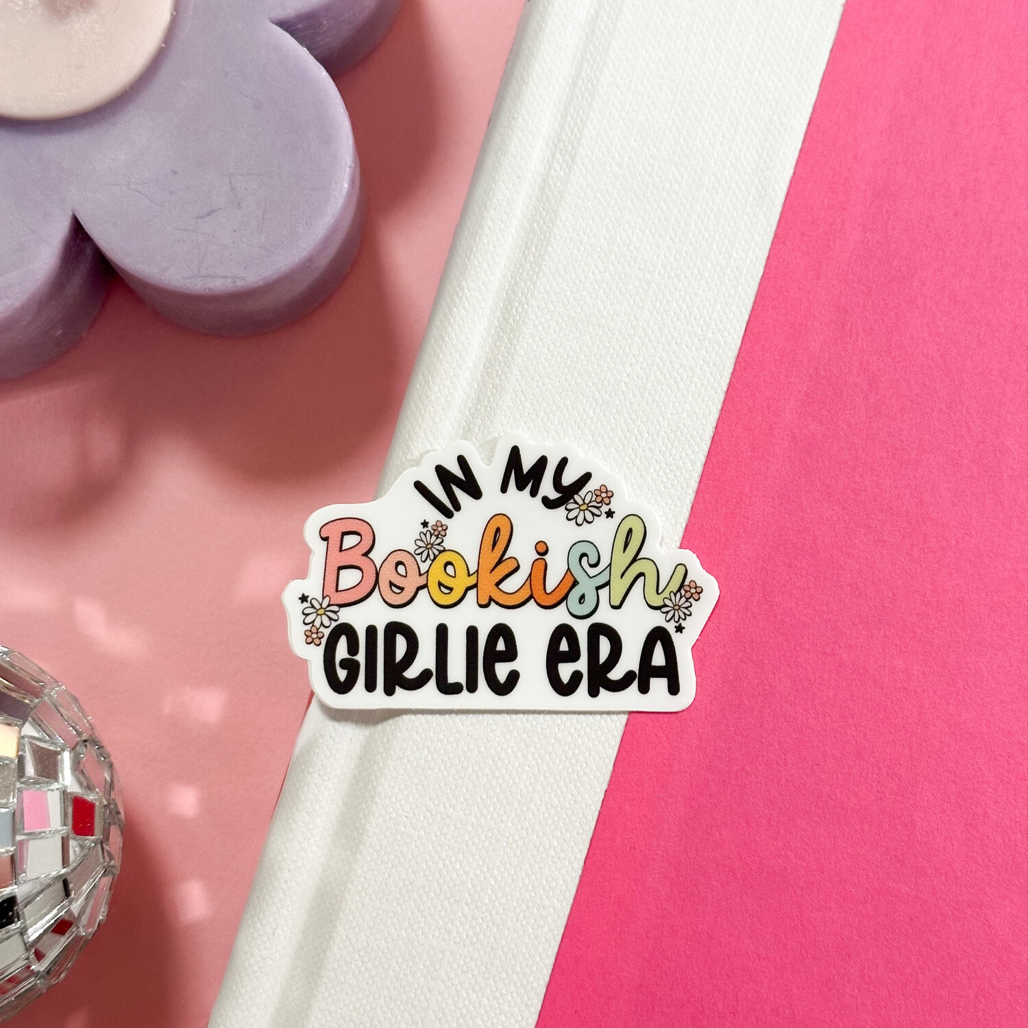 In My Bookish Girl Era | Mini Kindle Sticker