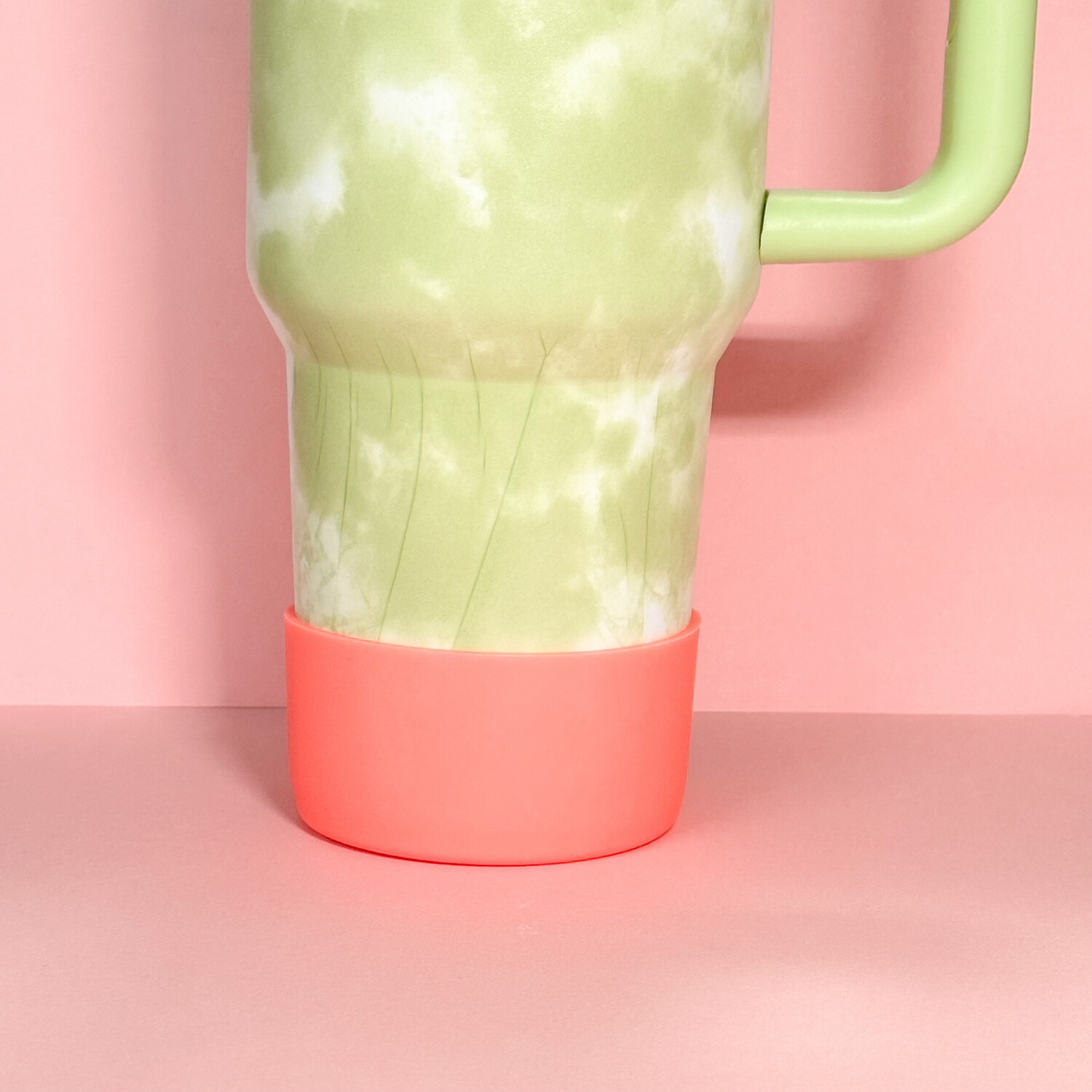Coral Silicone Tumbler Boot