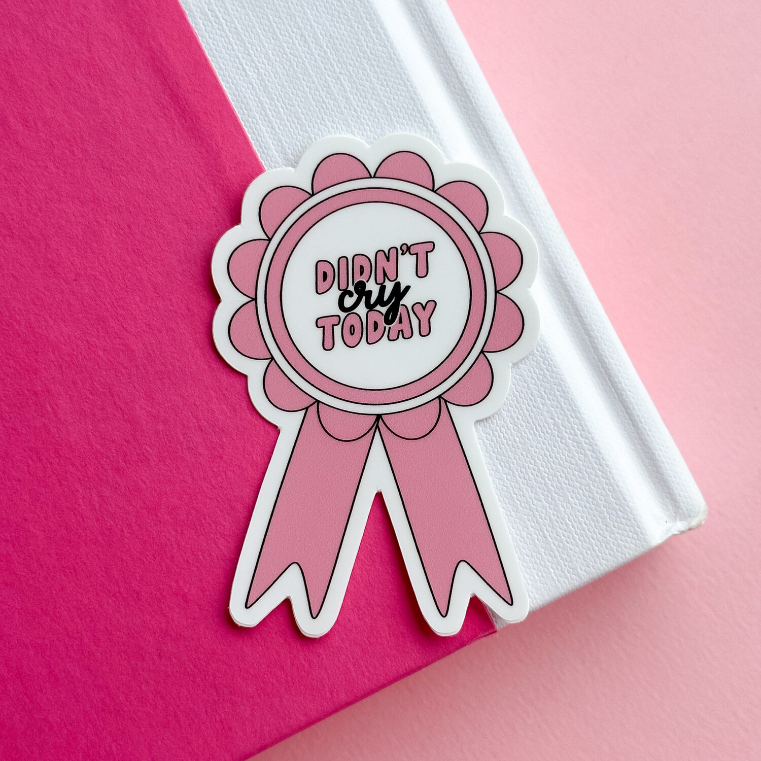 Didn’t Cry | Weatherproof Sticker