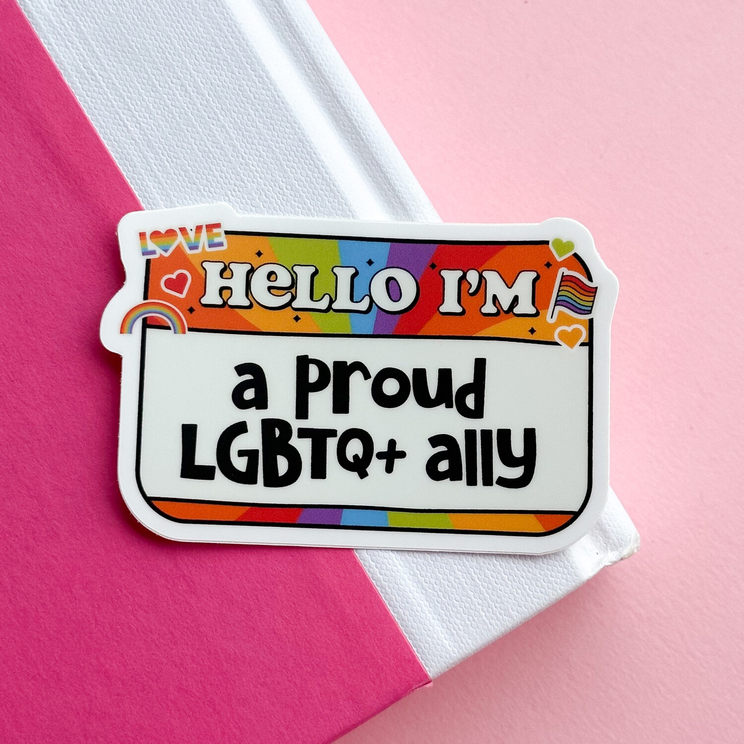 Proud Ally | Weatherproof Sticker