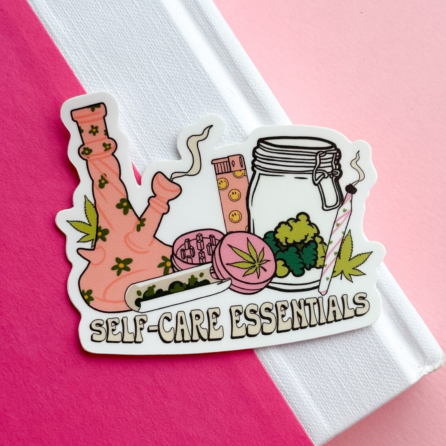 Self Care Stoner | Weatherproof Sticker