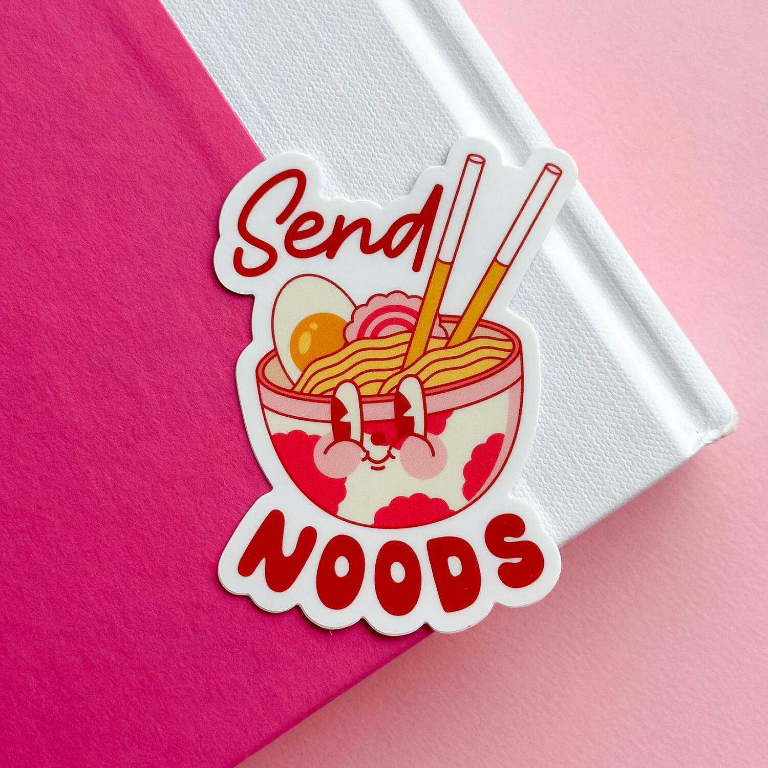 Send Noods | Weatherproof Sticker