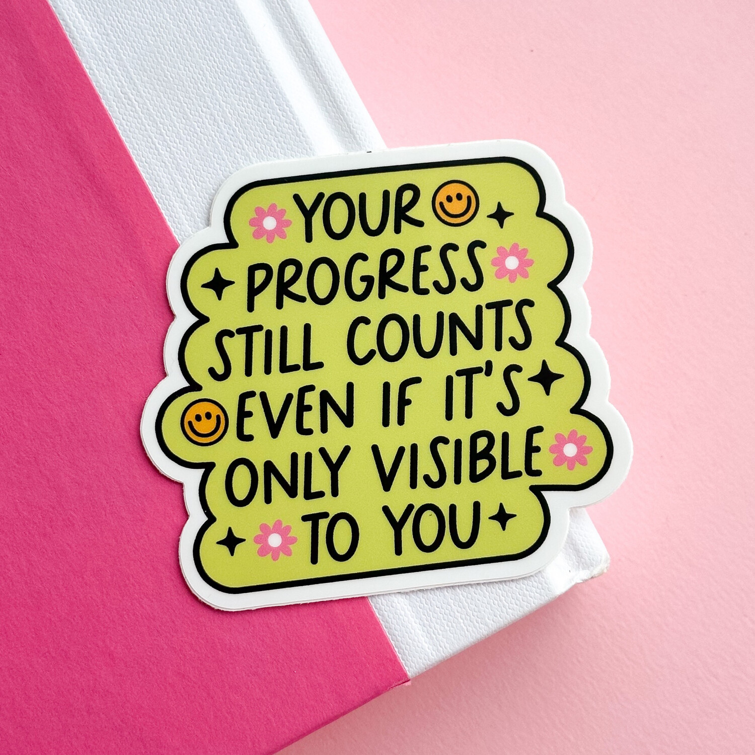 Progress | Weatherproof Sticker
