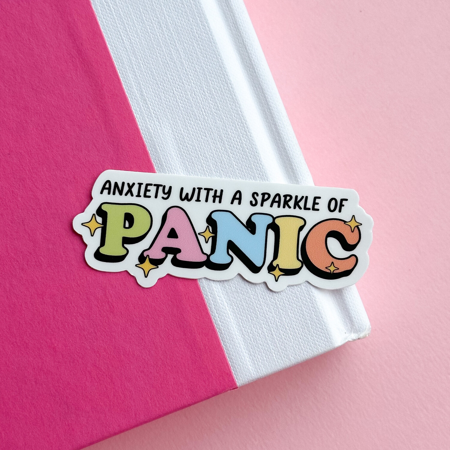 Panic | Weatherproof Sticker