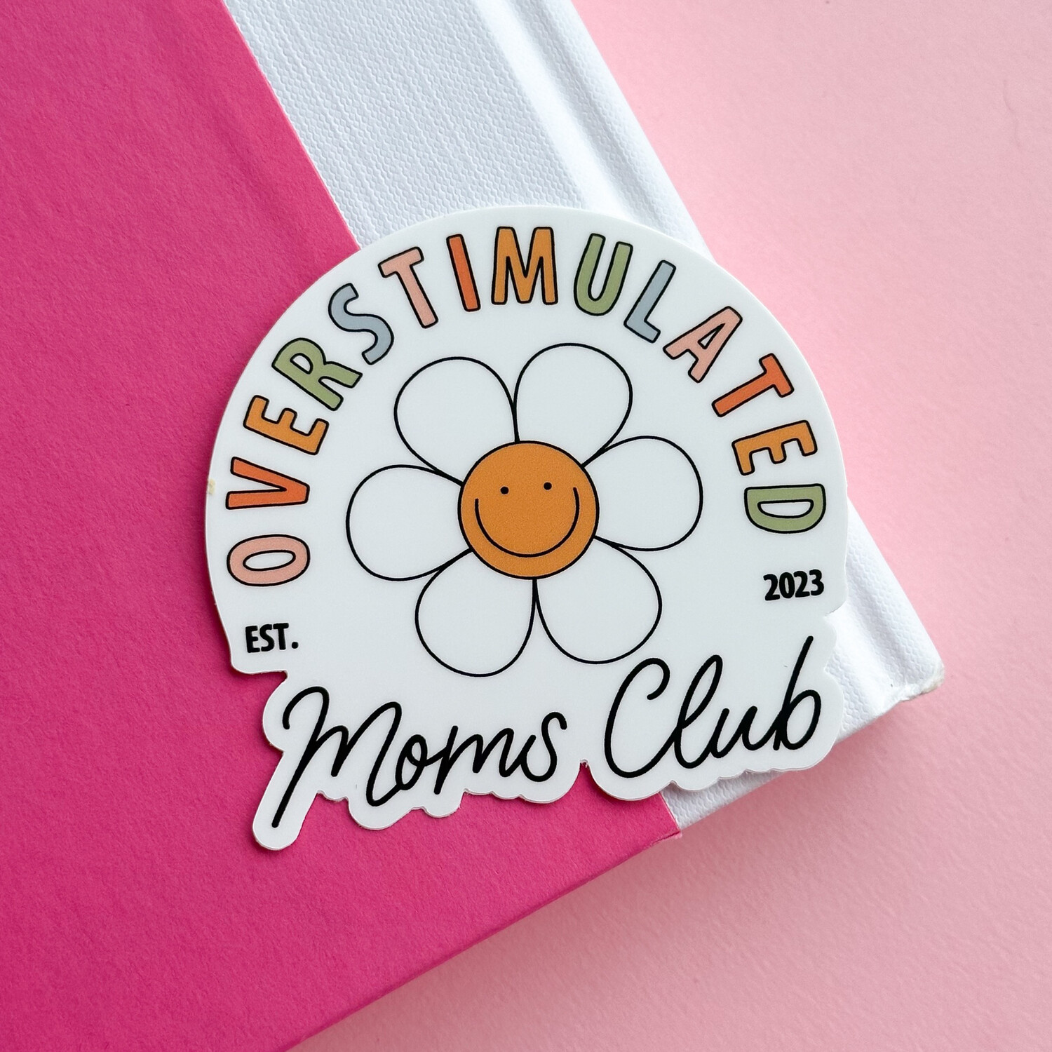 Moms Club | Weatherproof Sticker