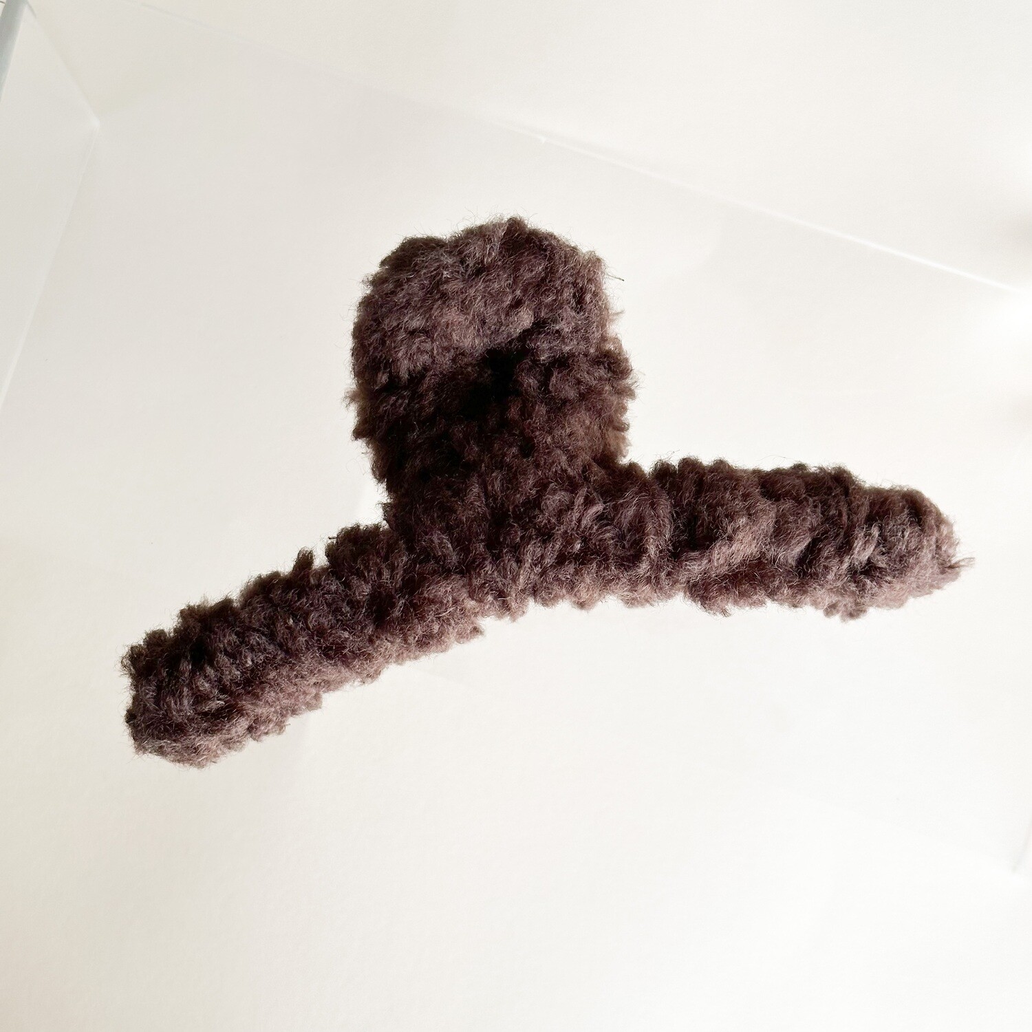 Brown | Teddy Claw Clip