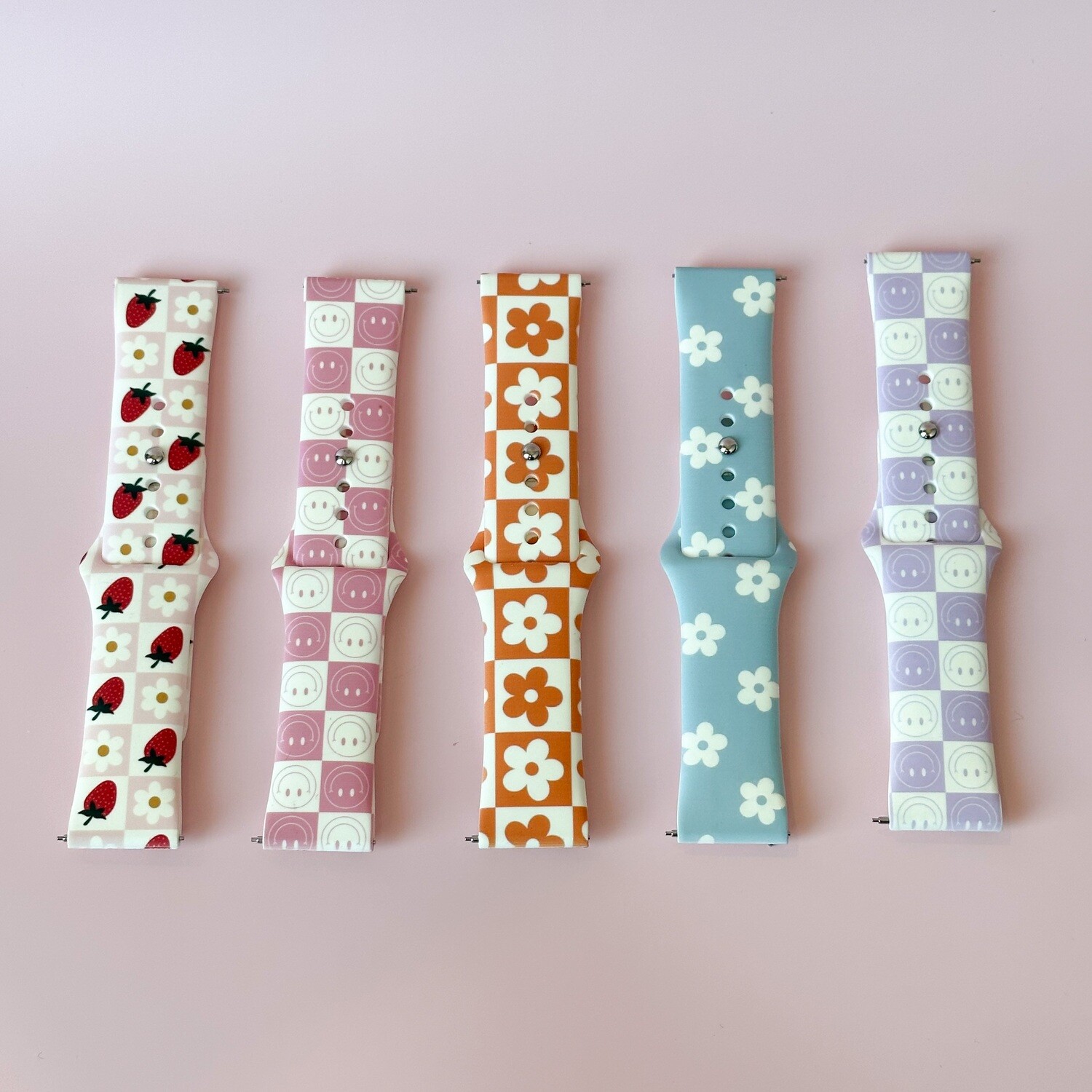 Watch Strap, Watch Type: Apple 38-41 S/M, Design: Strawberries