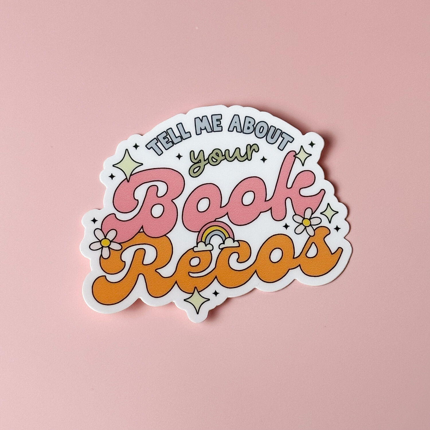 Book Recos | Weatherproof Sticker