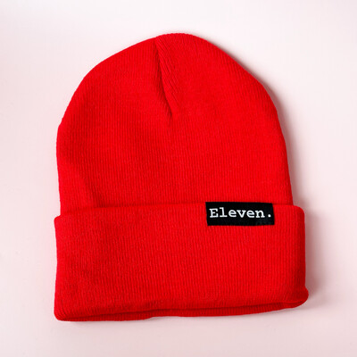Red | Eleven Beanie