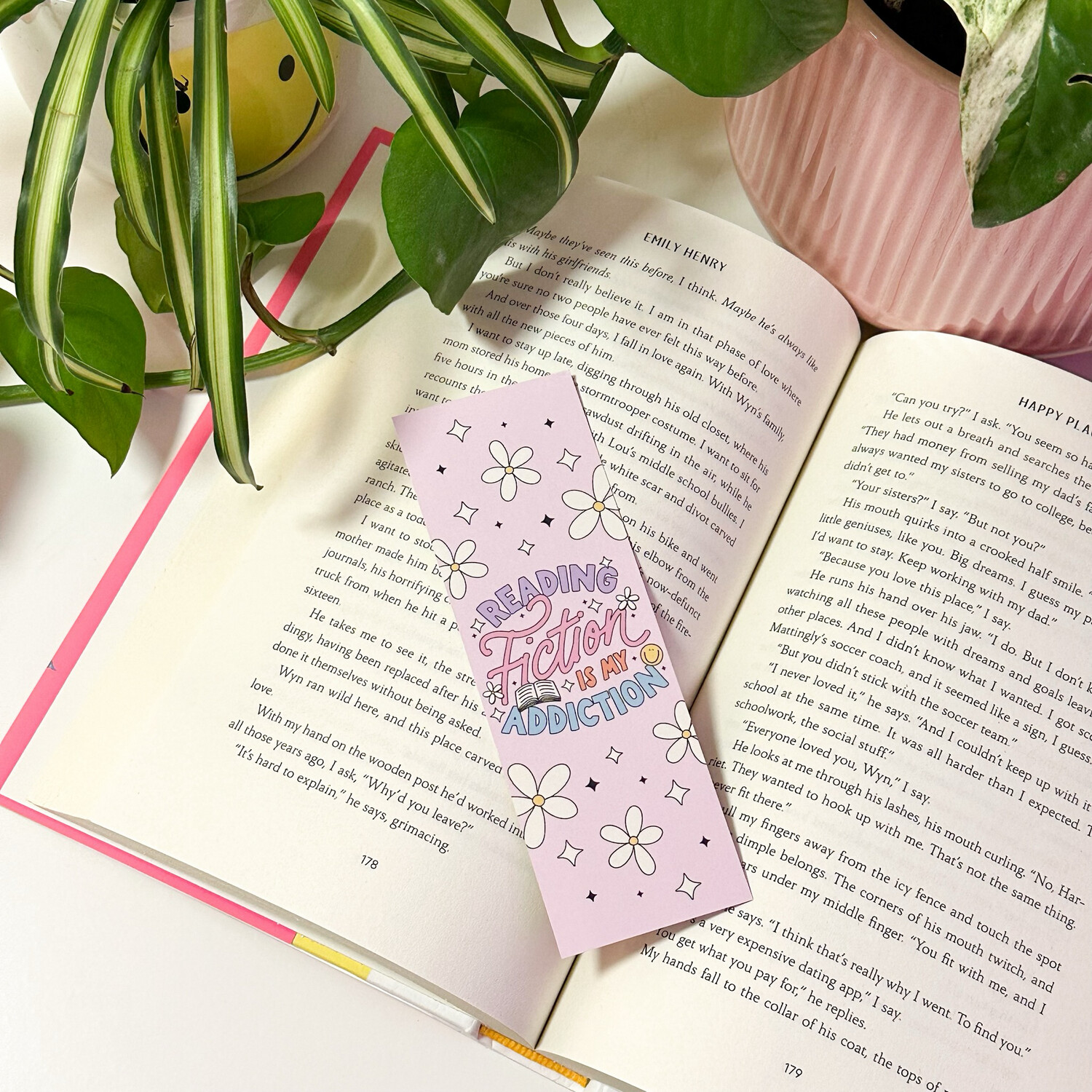 Reading Fiction Is My Addiction | Bookmark