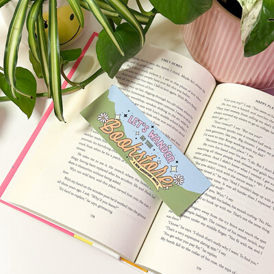 Let’s Wander The Bookstore | Bookmark