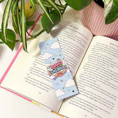 Books Are My Therapy | Bookmark