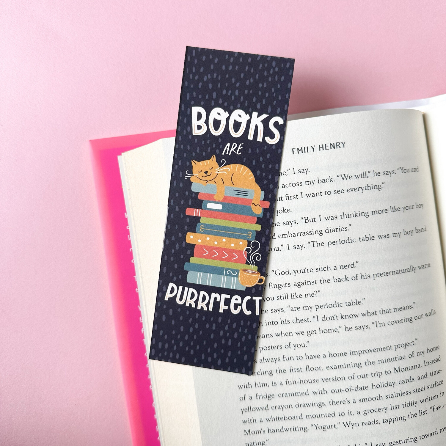 Books Are Puurfect | Bookmark