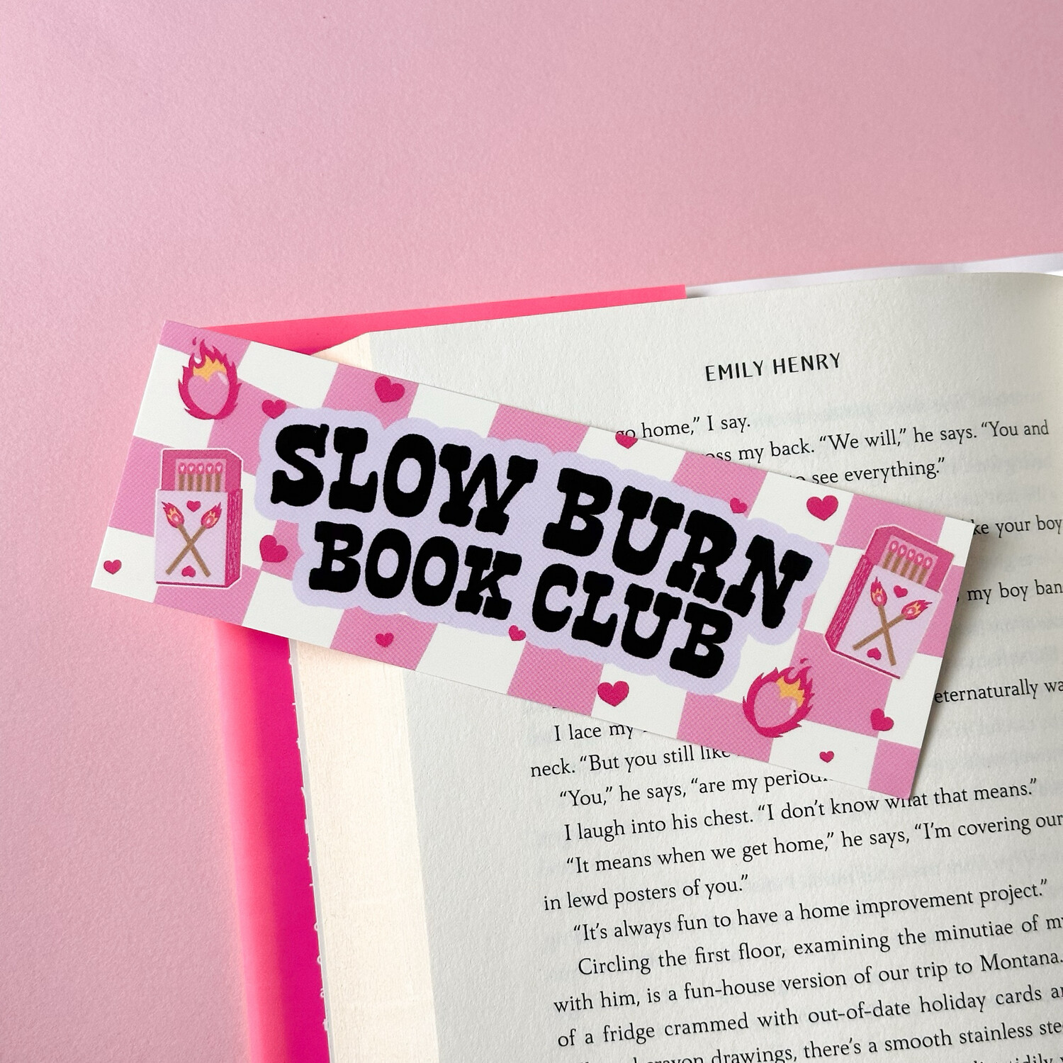 Slow Burn Book Club | Bookmark