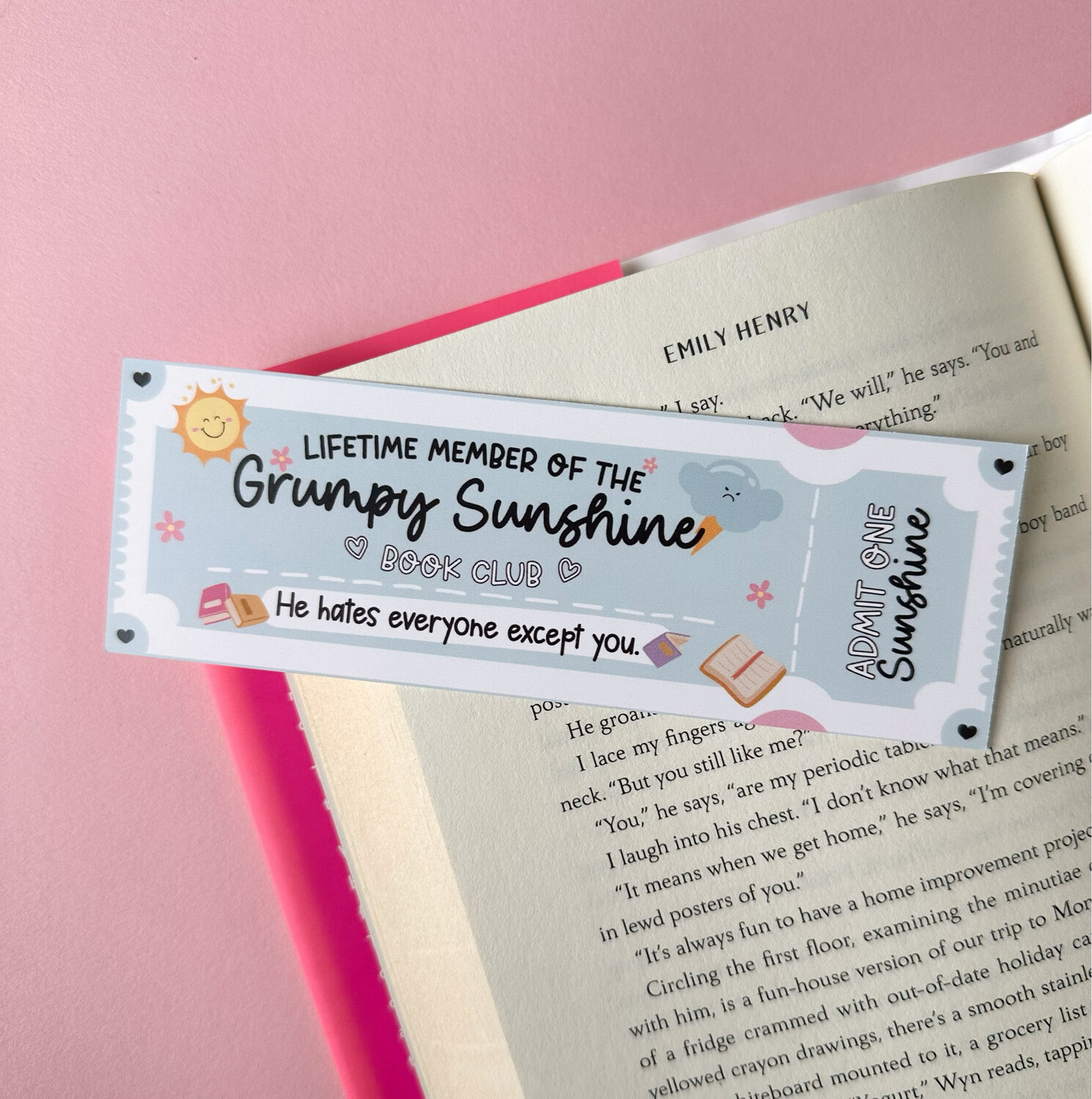 Grumpy Sunshine | Bookmark
