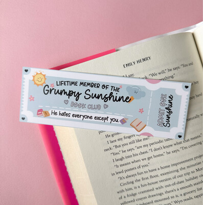 Grumpy Sunshine | Bookmark