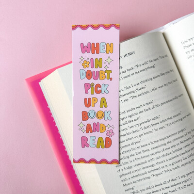 Pick Up A Book And Read | Bookmark