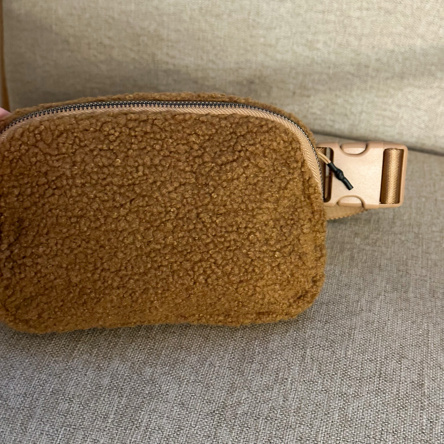 Teddy Sherpa Belt Bag