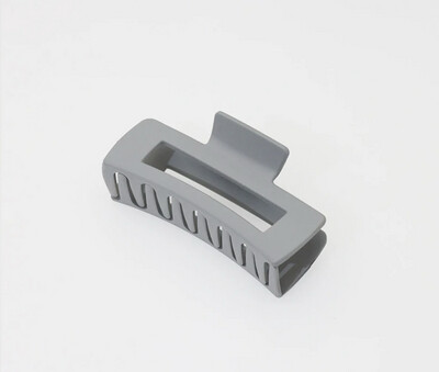 Gray Everyday Claw Clip