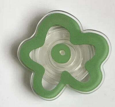 Clear Green Phone Grip