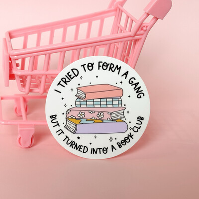 Gang Book Club | Weatherproof Sticker